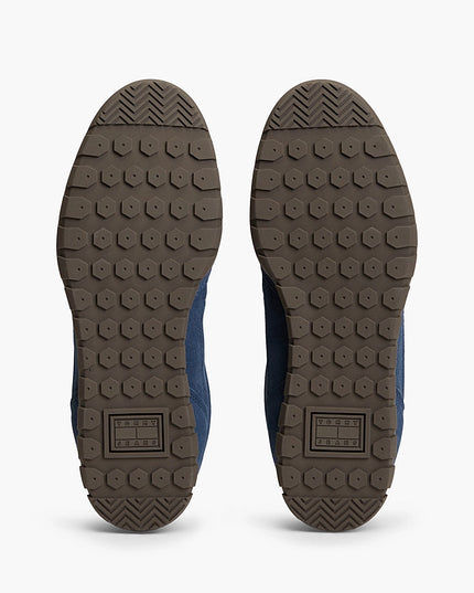Tommy Jeans Low Suede Runner Admiral Blue