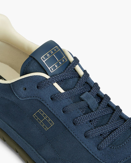 Tommy Jeans Low Suede Runner Admiral Blue