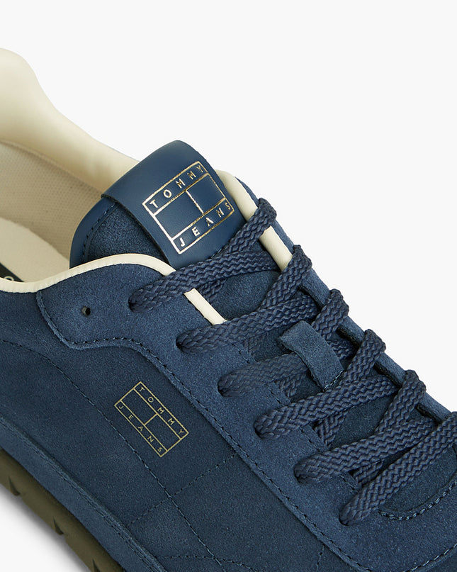 Tommy Jeans Low Suede Runner Admiral Blue