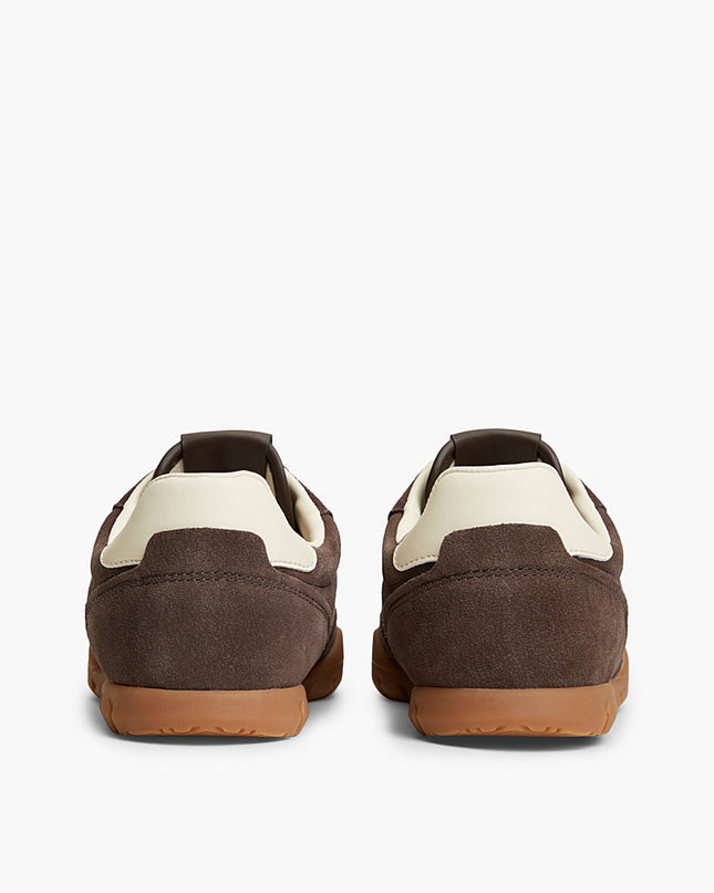 Tommy Jeans Low Suede Runner Deep Brown