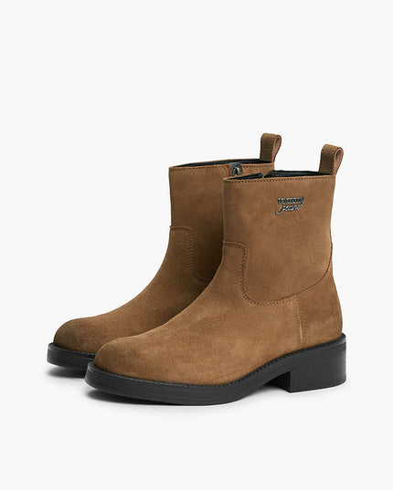 Suede Soft Outsole Chelsea Boots