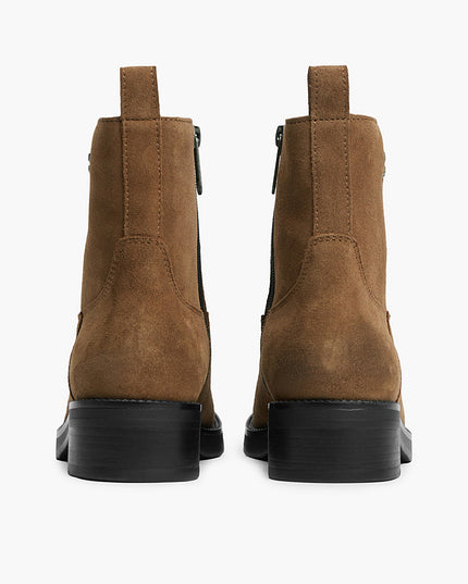 Suede Soft Outsole Chelsea Boots