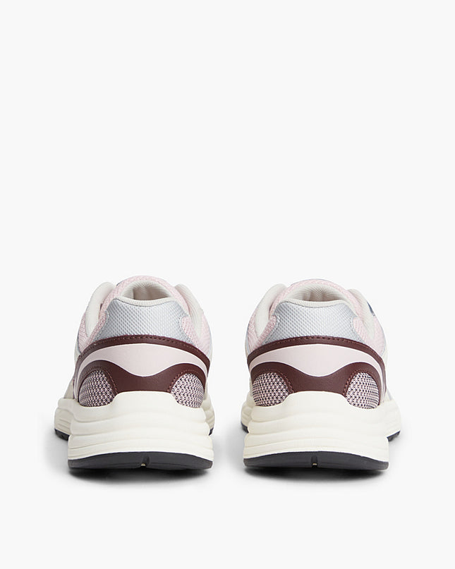 Tommy Jeans Modern Runner - Ivory/Burgundy Velvet