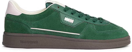 The Greenwich Edge Suede Trainers - Velvet Green