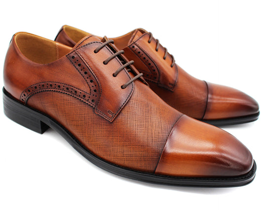 SERGIO DULETTI Erling Brown Shoe