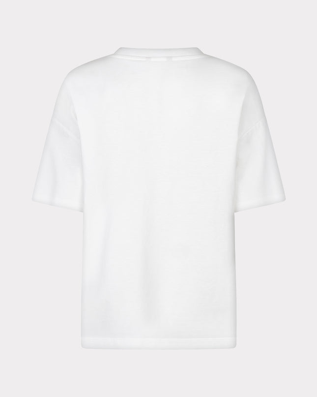 EsQualo “Star” T-Shirt - Off White/Pink