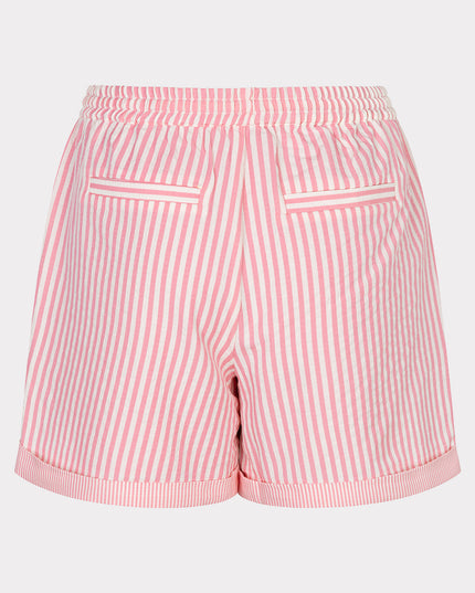 EsQualo Pinstripe Short - Pink