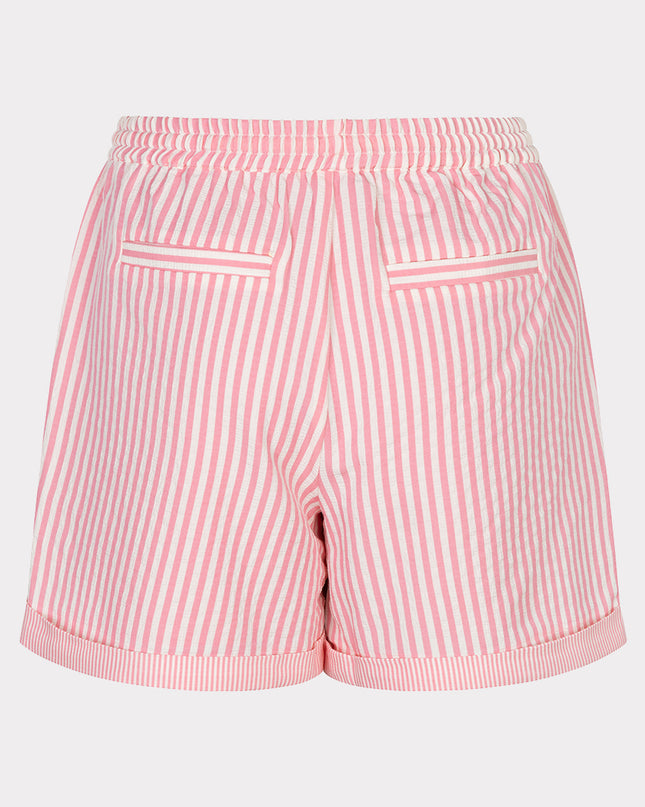 EsQualo Pinstripe Short - Pink