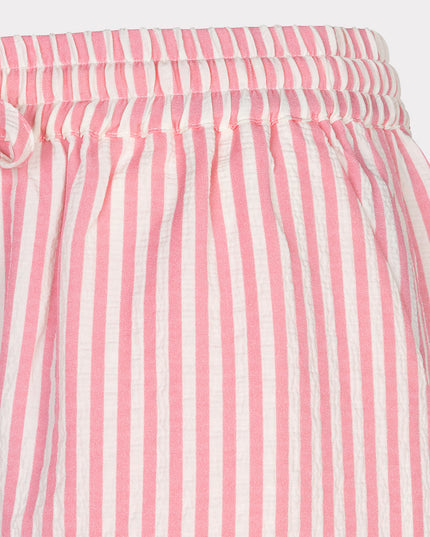 EsQualo Pinstripe Short - Pink