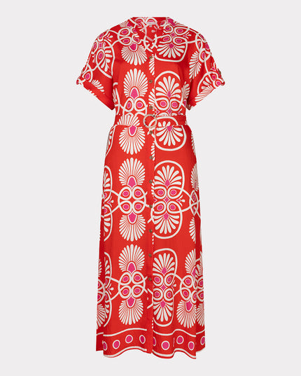 EsQualo “Heartfelt” Dress - Red