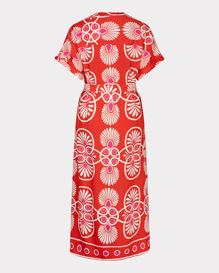 EsQualo “Heartfelt” Dress - Red