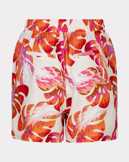 EsQualo “Wonders” Shorts - Leaf Print