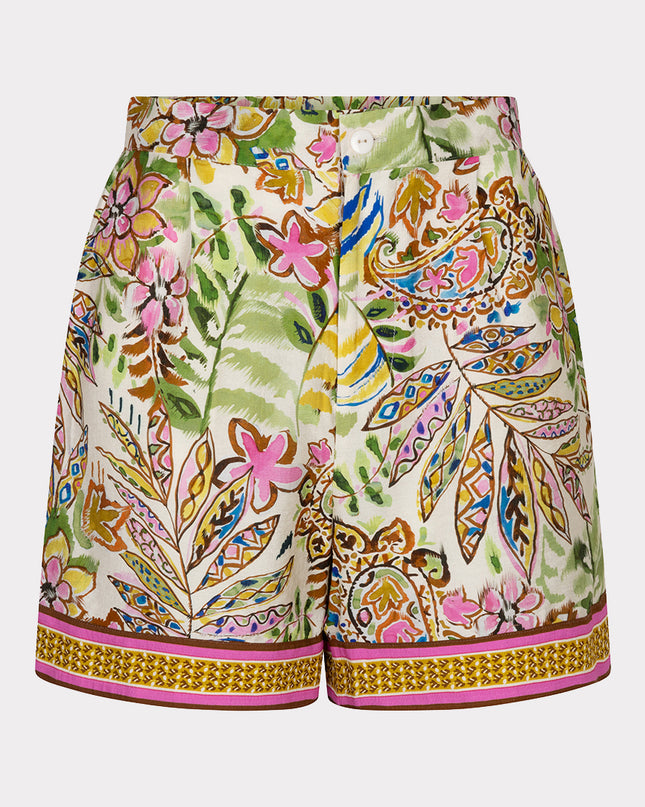EsQualo Jungle Print Shorts