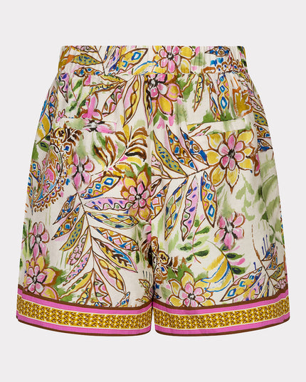 EsQualo Jungle Print Shorts