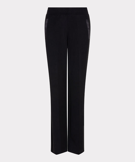 EsQualo Wide Modal Joggers - Black