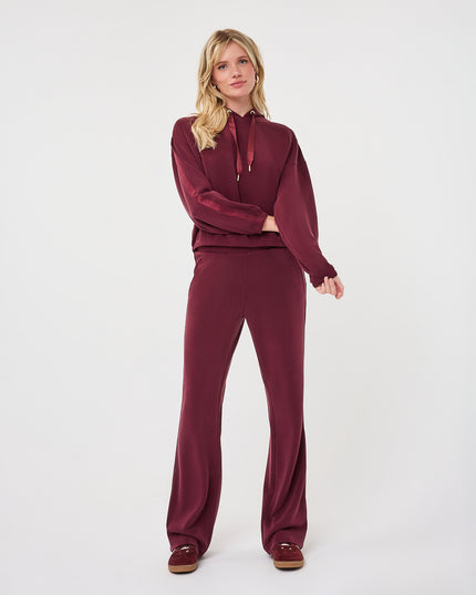 Luxe Modal Hooded Sweatshirt - Merlot