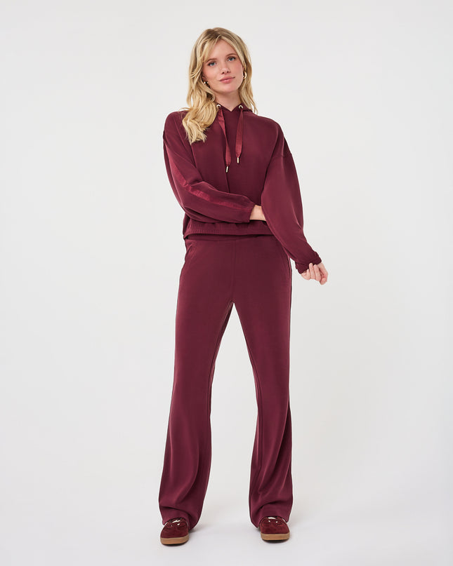 Luxe Modal Hooded Sweatshirt - Merlot