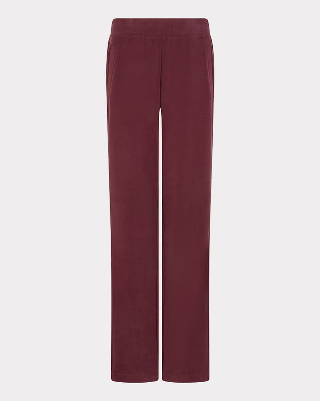 Luxe Modal Trouser - Merlot