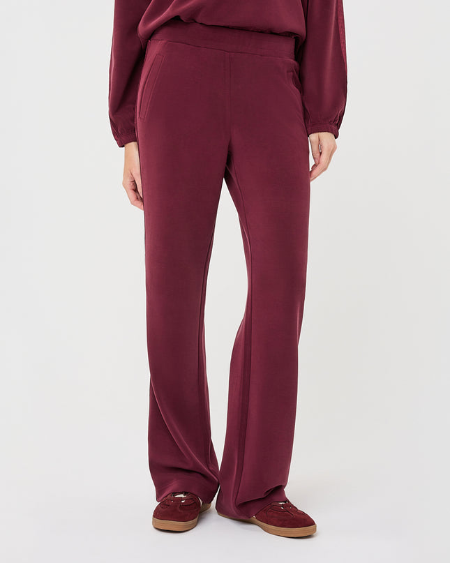 Luxe Modal Trouser - Merlot