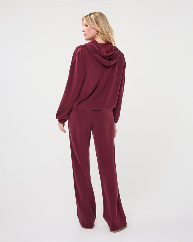 Luxe Modal Trouser - Merlot