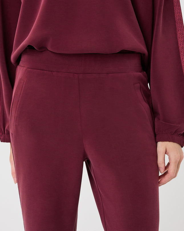 Luxe Modal Trouser - Merlot