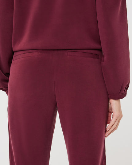 Luxe Modal Trouser - Merlot