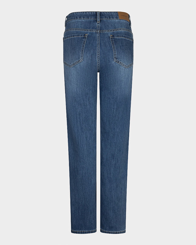 Straight Leg Denim Jean