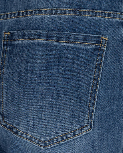 Straight Leg Denim Jean