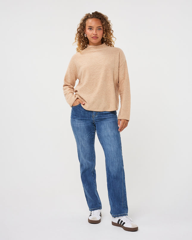 Straight Leg Denim Jean