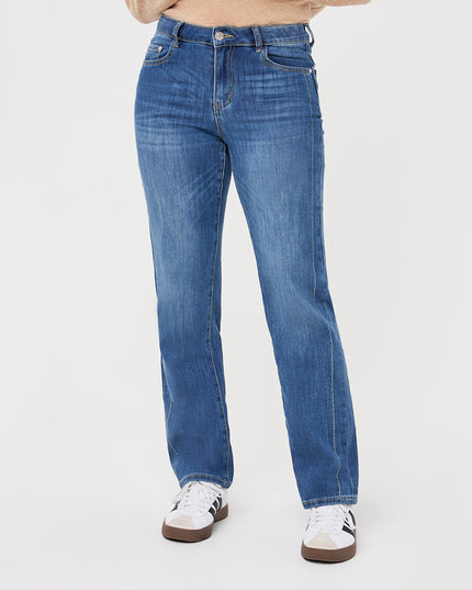 Straight Leg Denim Jean