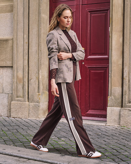 Taped Modal Trouser - Cacao