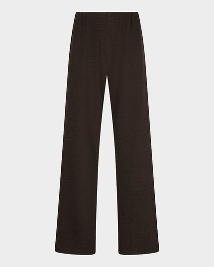 Straight Leg Knit Trouser - Cacao