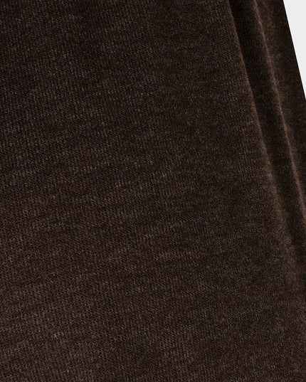 Straight Leg Knit Trouser - Cacao