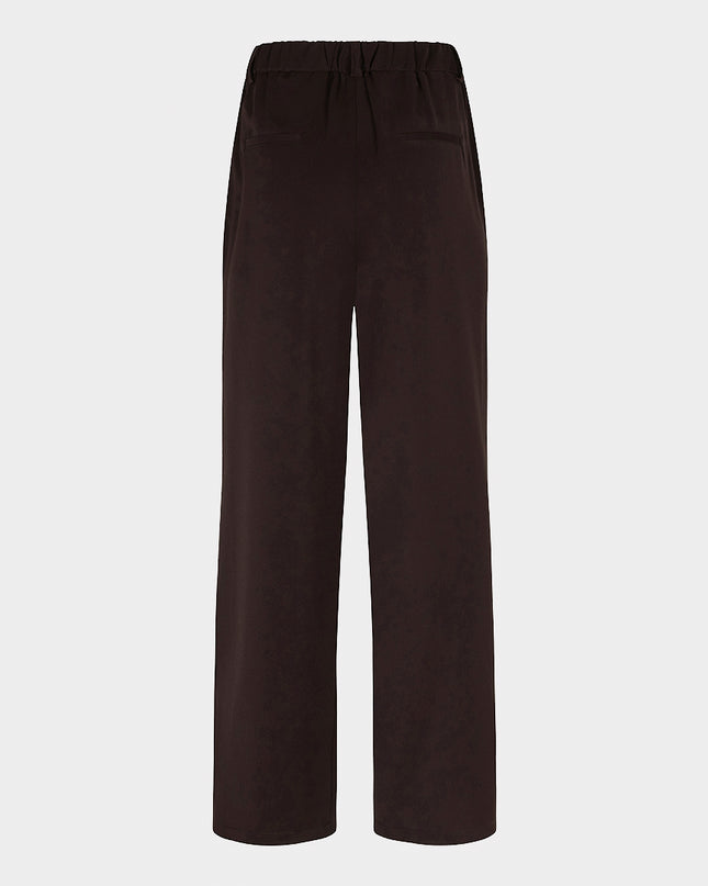 Wide Leg Trouser - Cacao