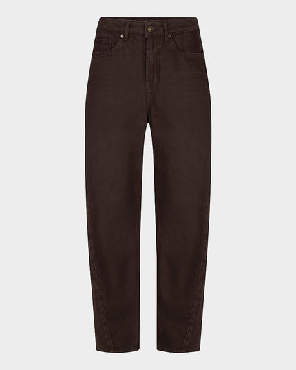 Barrel Leg Jean - Cacao