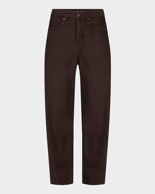 Barrel Leg Jean - Cacao