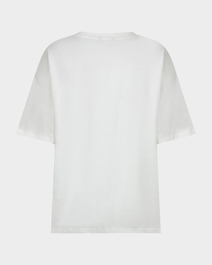 'Forms' Foiled T-Shirt - Cacao