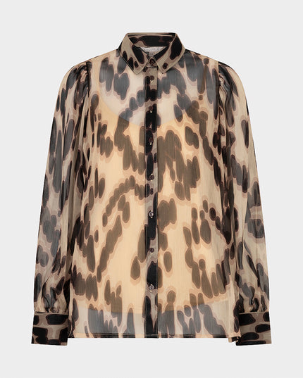 'Embrace' Animal Print Blouse