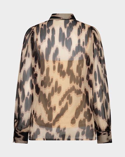 'Embrace' Animal Print Blouse