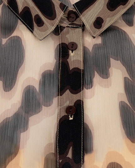 'Embrace' Animal Print Blouse