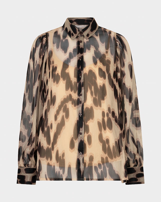 'Embrace' Animal Print Blouse