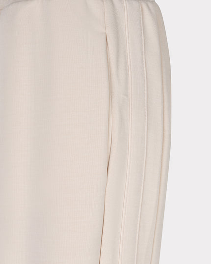 EsQualo Wide Stripe Modal Trouser - Natural