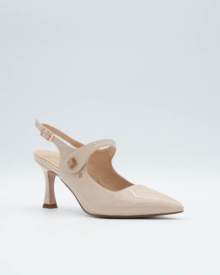 Parciau Court Shoe - Nude