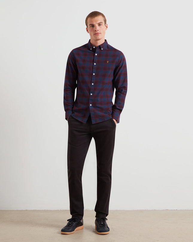 Elm Slim Fit Chinos In Black