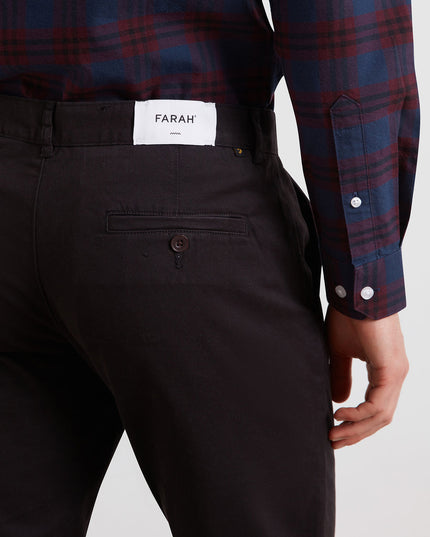 Elm Slim Fit Chinos In Black