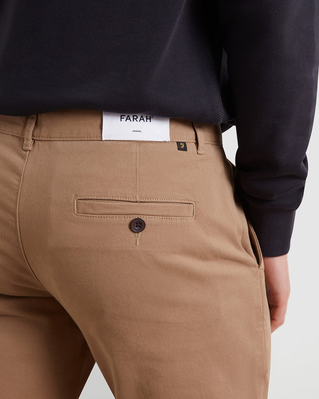 Elm Slim Fit Chino in Beige