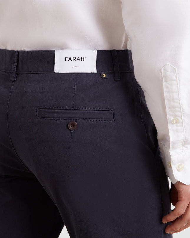 Elm Slim Fit Chinos in True Navy