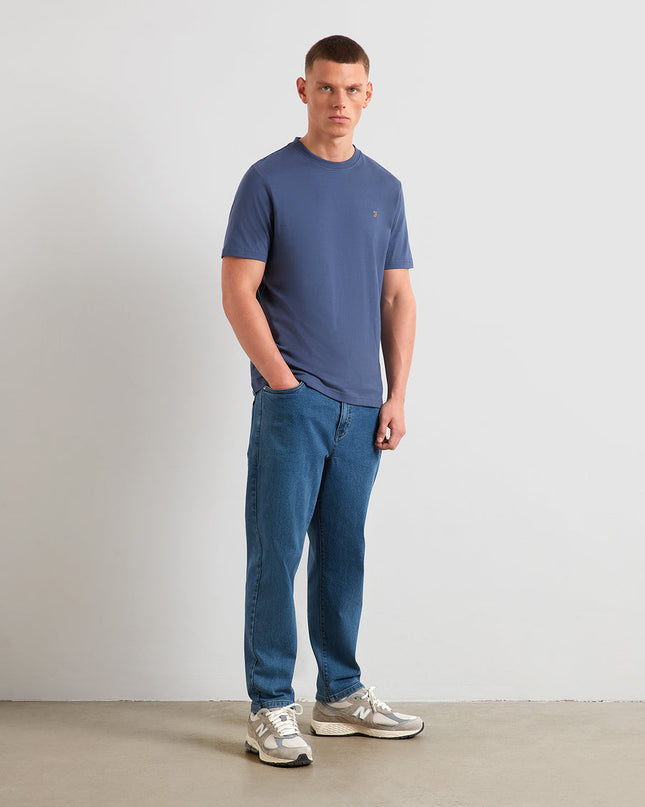 Farah Danny Tshirt Aegean Blue