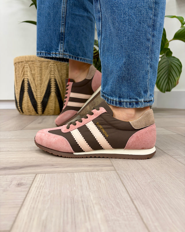 Ninety Nine Trainer - Pink Truffle