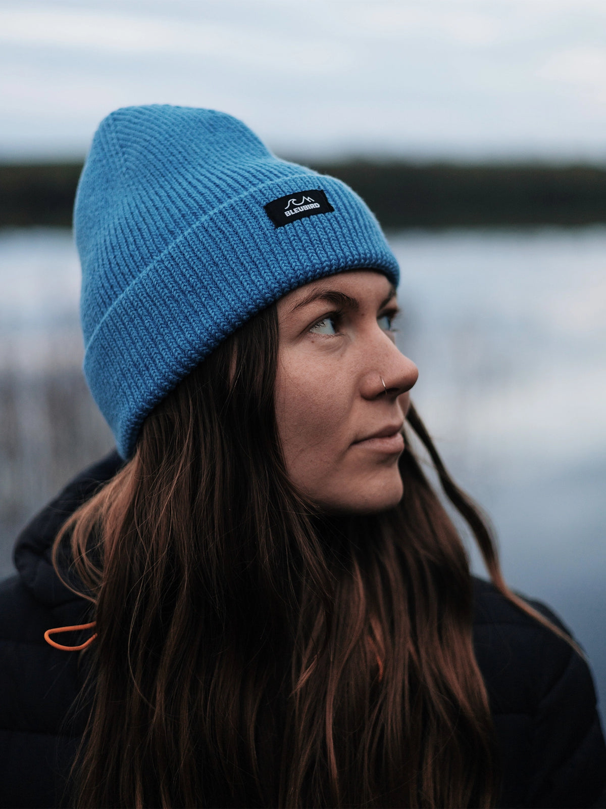 Elements Recycled Beanie - Sky